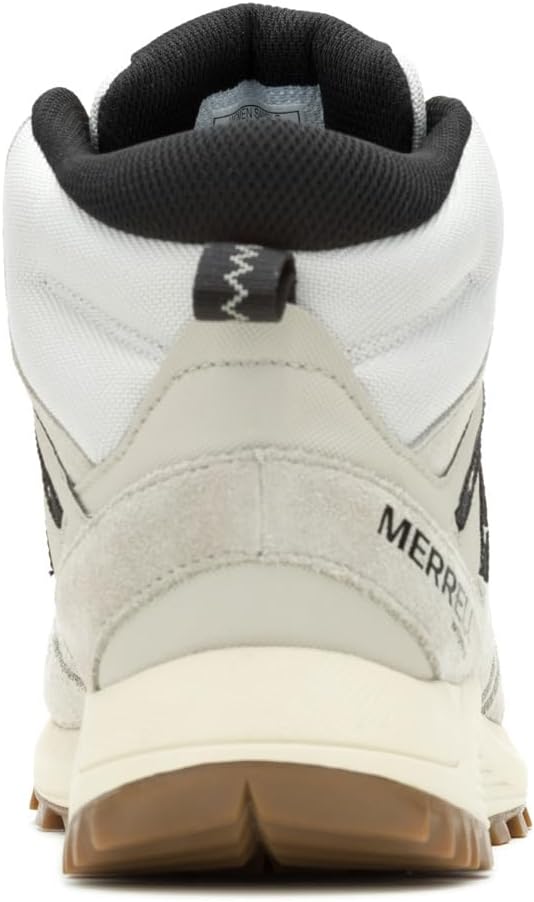 Мужские водонепроницаемые кожаные ботинки Merrell Wildwood Mid, Fog — фото 4