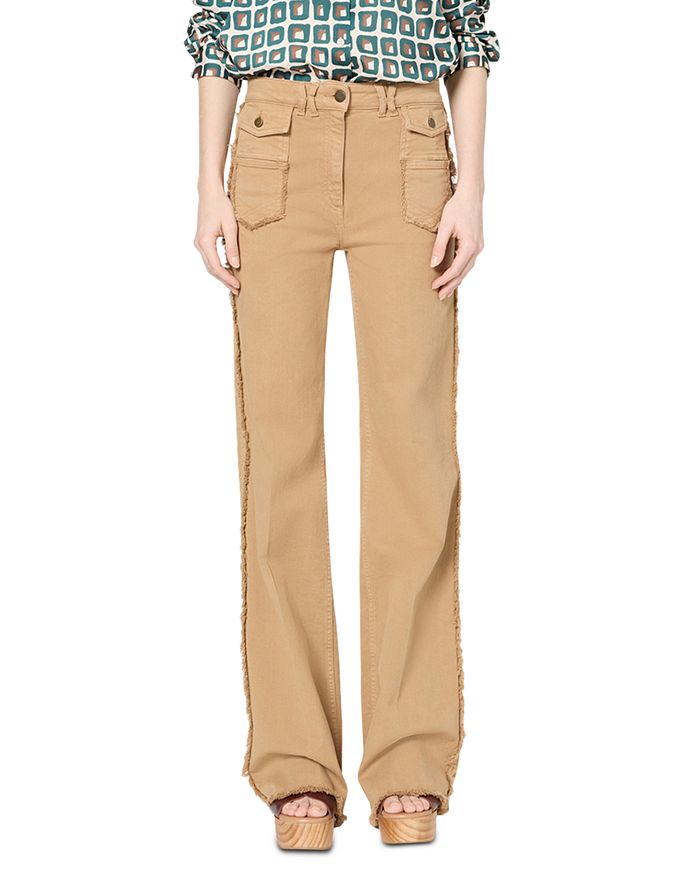 

Брюки Anna Gerard Darel, коричневый/бежевый