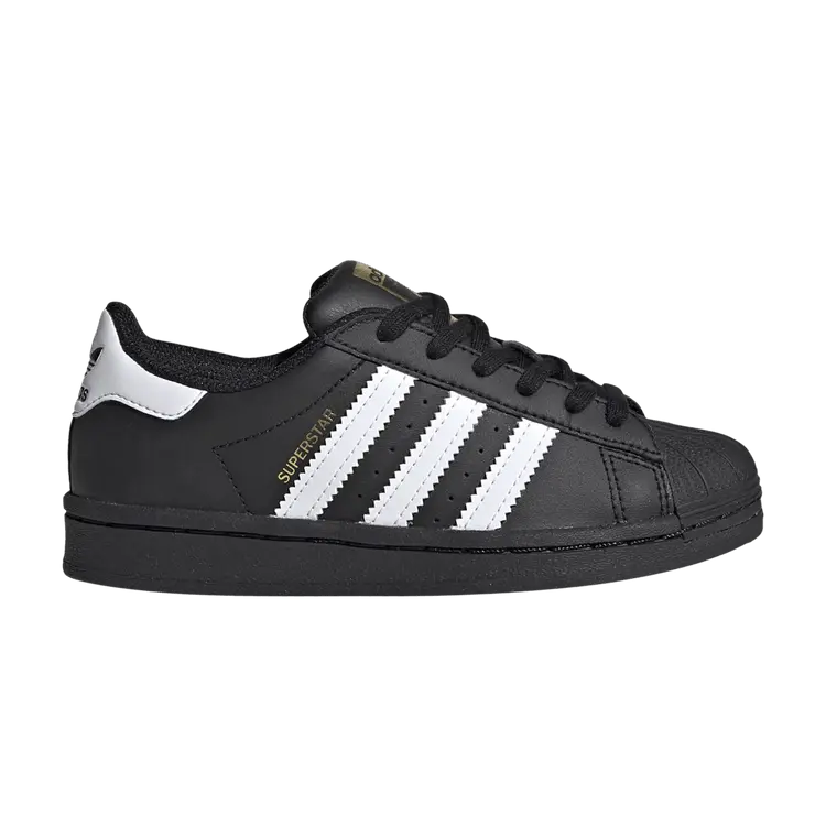 

Кроссовки adidas Superstar C Black White, черный