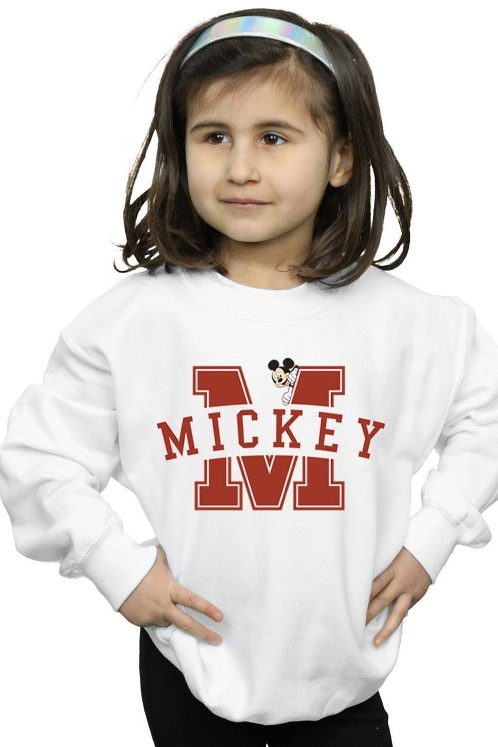 

Толстовка с надписью «Микки Маус Пик» Disney, белый