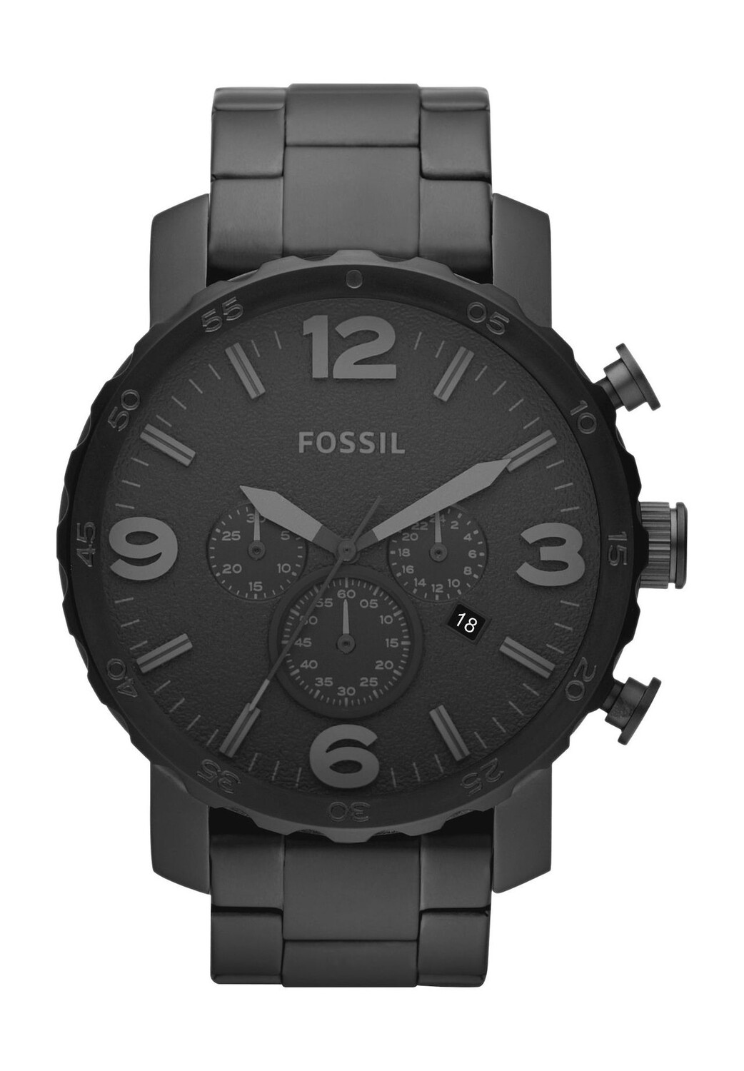 

Мужской хронограф Nate JR1401 FOSSIL, черный