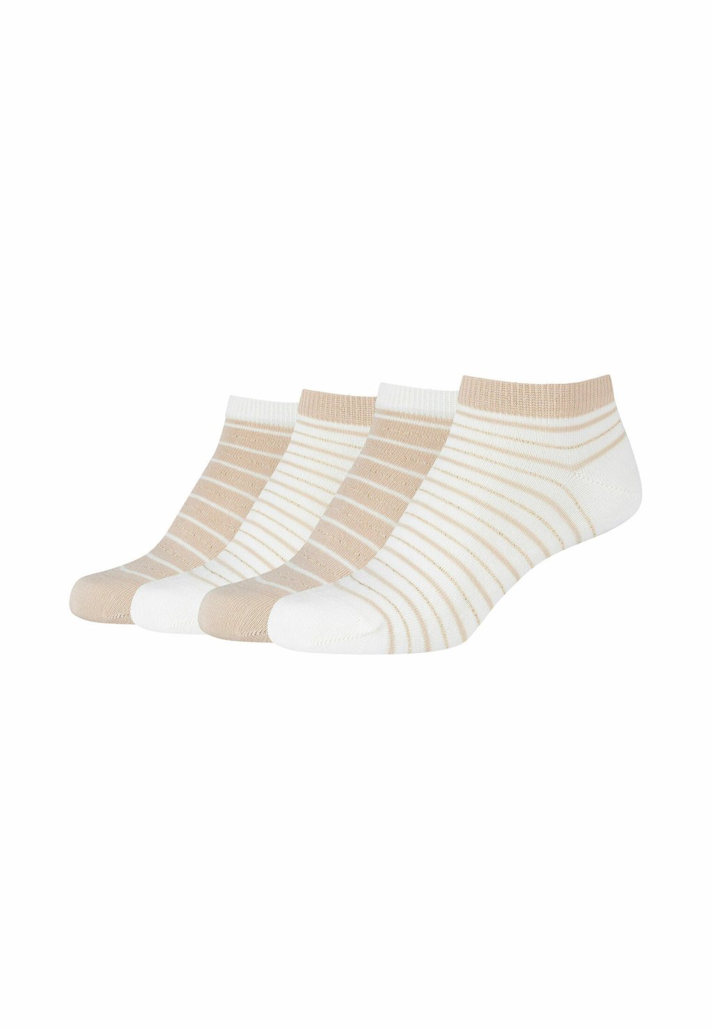 

Носки 4 PACK STRIPES SNEAKER camano, кремовый