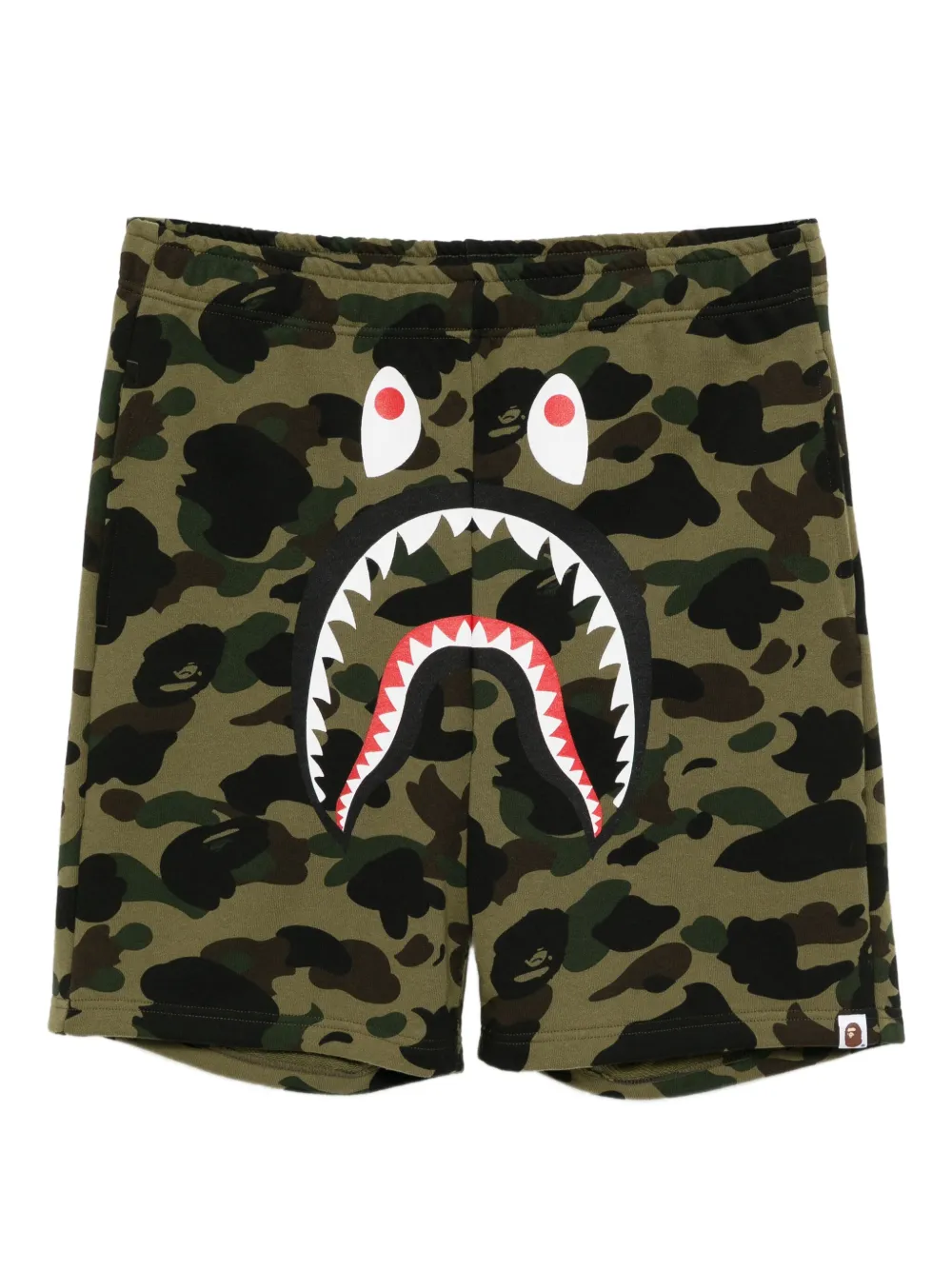 

Спортивные шорты 1st Camo Shark A BATHING APE, зеленый