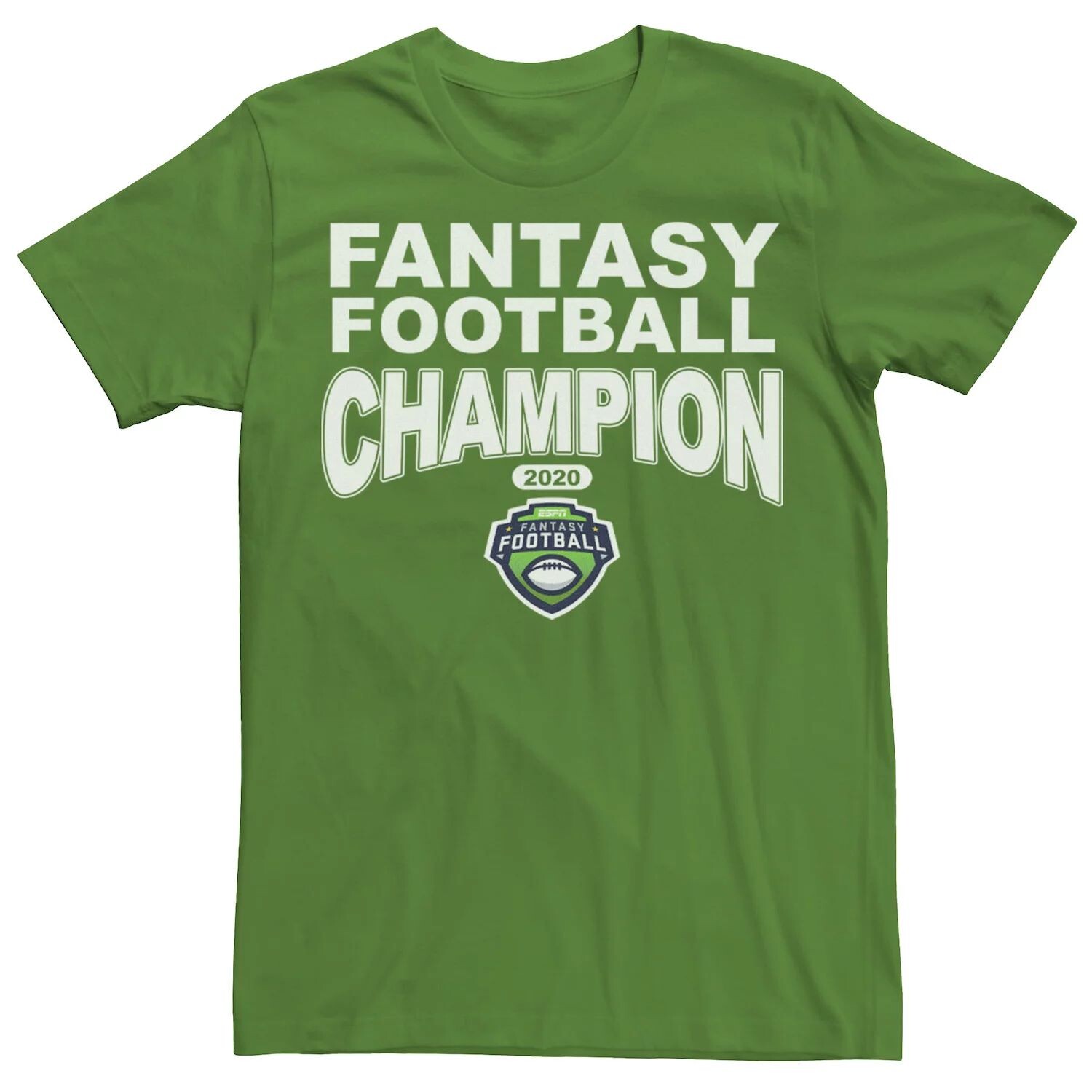 

Мужская футболка с логотипом ESPN 2020 Fantasy Football Champion Licensed Character