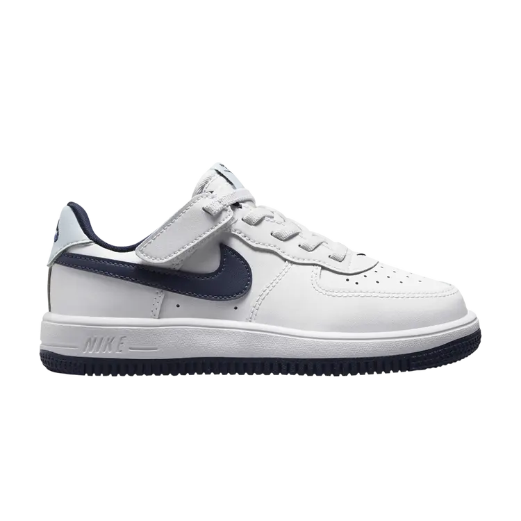 

Кроссовки Force 1 Low EasyOn PS, цвет White Midnight Navy