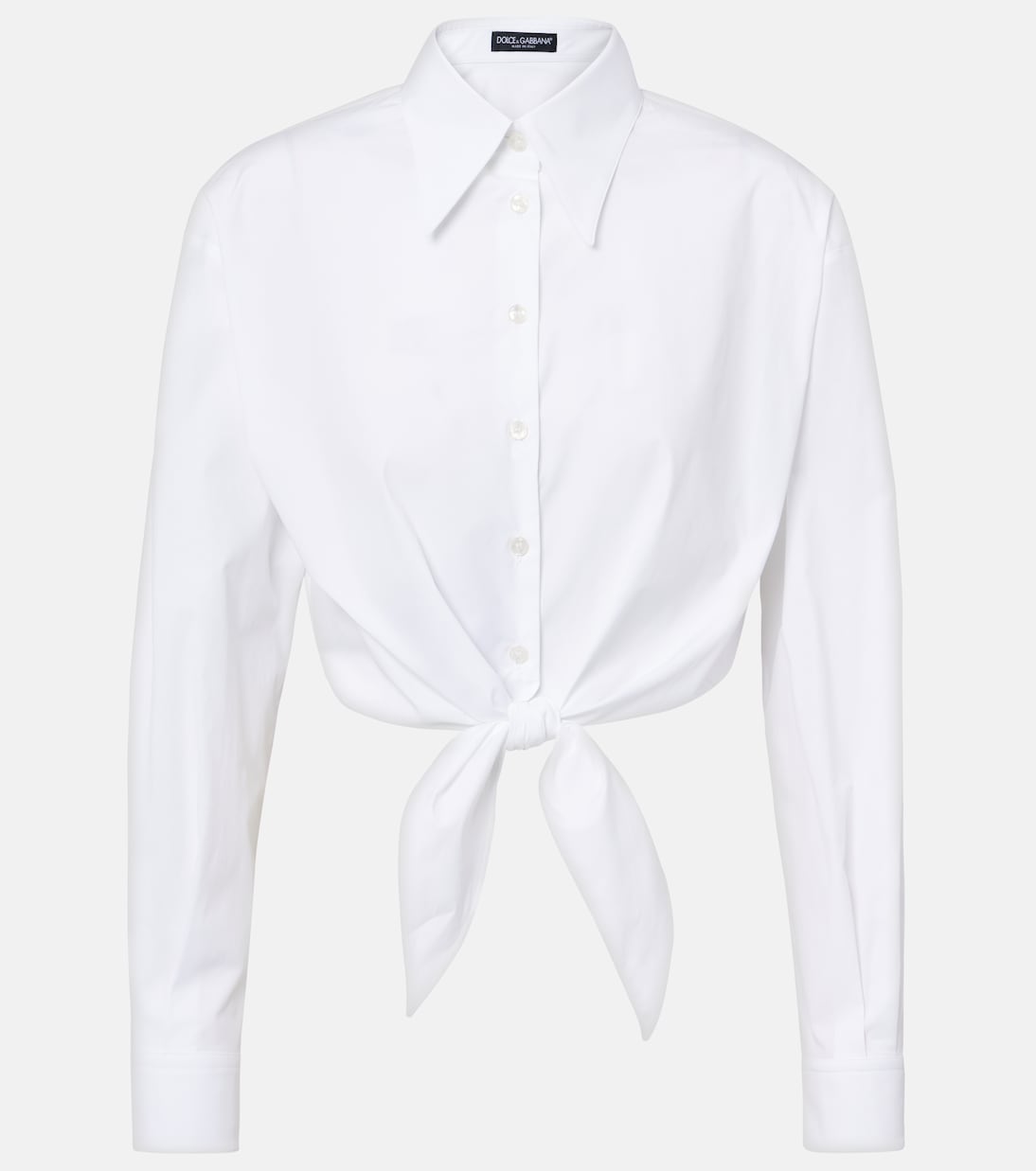 

Хлопковая майка Dolce&Gabbana, BIanco Ottico