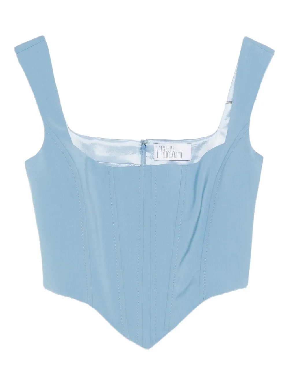 

Топ с квадратным вырезом Giuseppe Di Morabito, синий