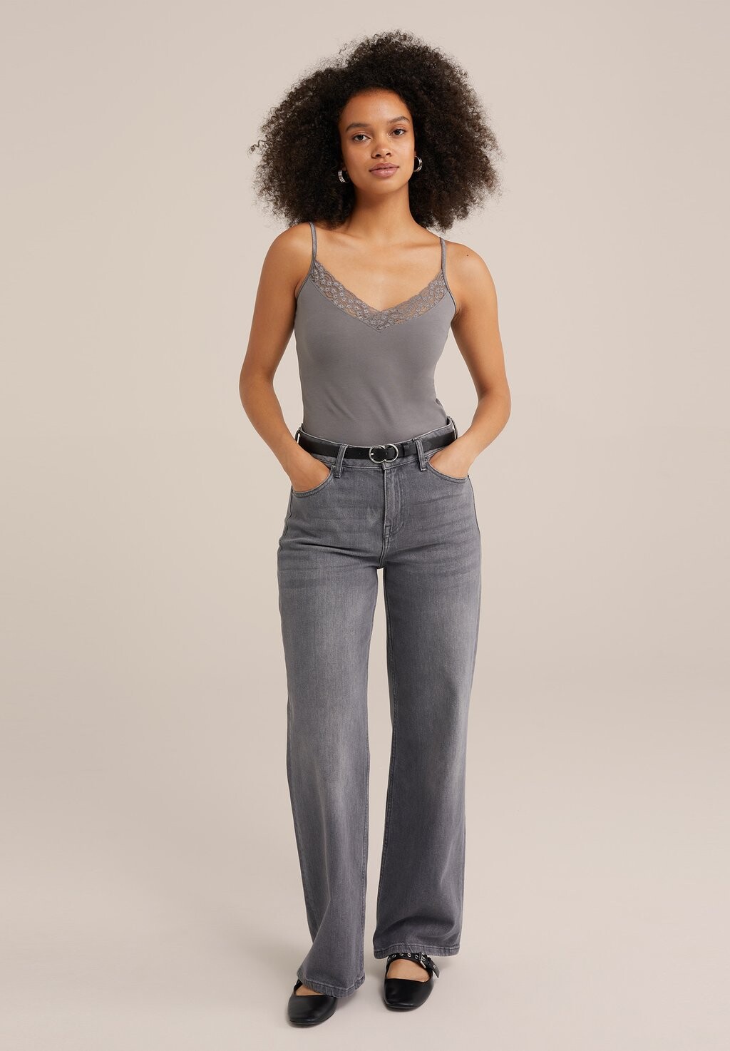 

Топ SINGLET WE Fashion, темно-серый