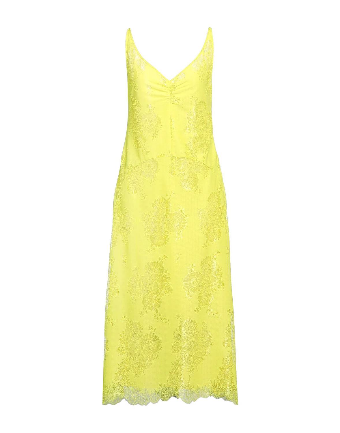 

Платье миди Blumarine, желтый