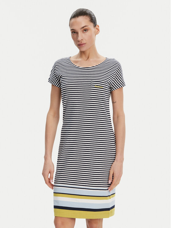 

Платье на каждый день обычный крой Harewood LDR0297BL63 Barbour, синий