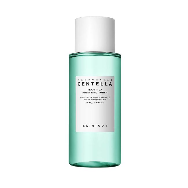 

Очищающий тоник для лица с центеллой мадагаскарской и чайной цетра-трикой Skin1004, 210 мл