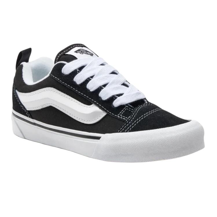 Knu Skool Kids Скейтбординг Кроссовки Детские Низкие Черные/Белые Vans, черный/белый — фото 3