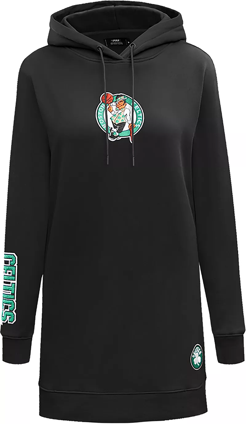 

Черное женское платье с капюшоном Pro Standard Boston Celtics