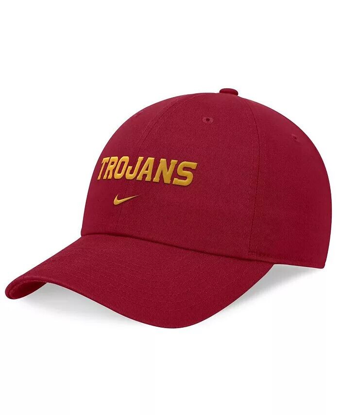 

Мужская и женская кепка Cardinal USC Trojans 2024 Sideline Club Adjustable Nike