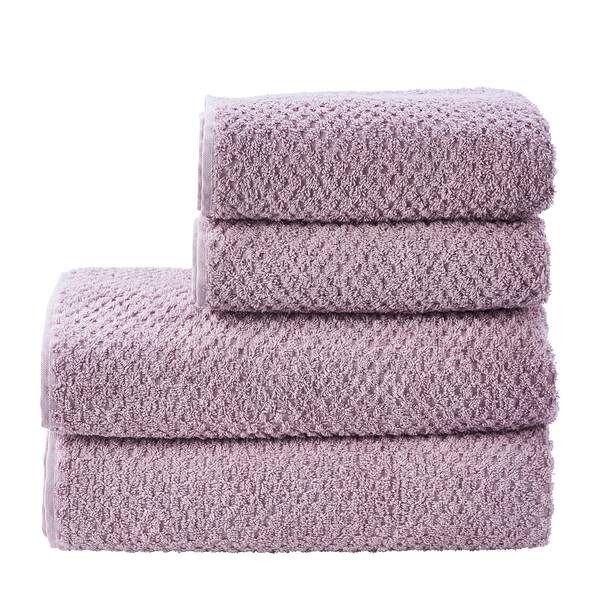 

Набор полотенец twentyfour Prov Honeycomb I (4 шт), 70 см цвет lavendel