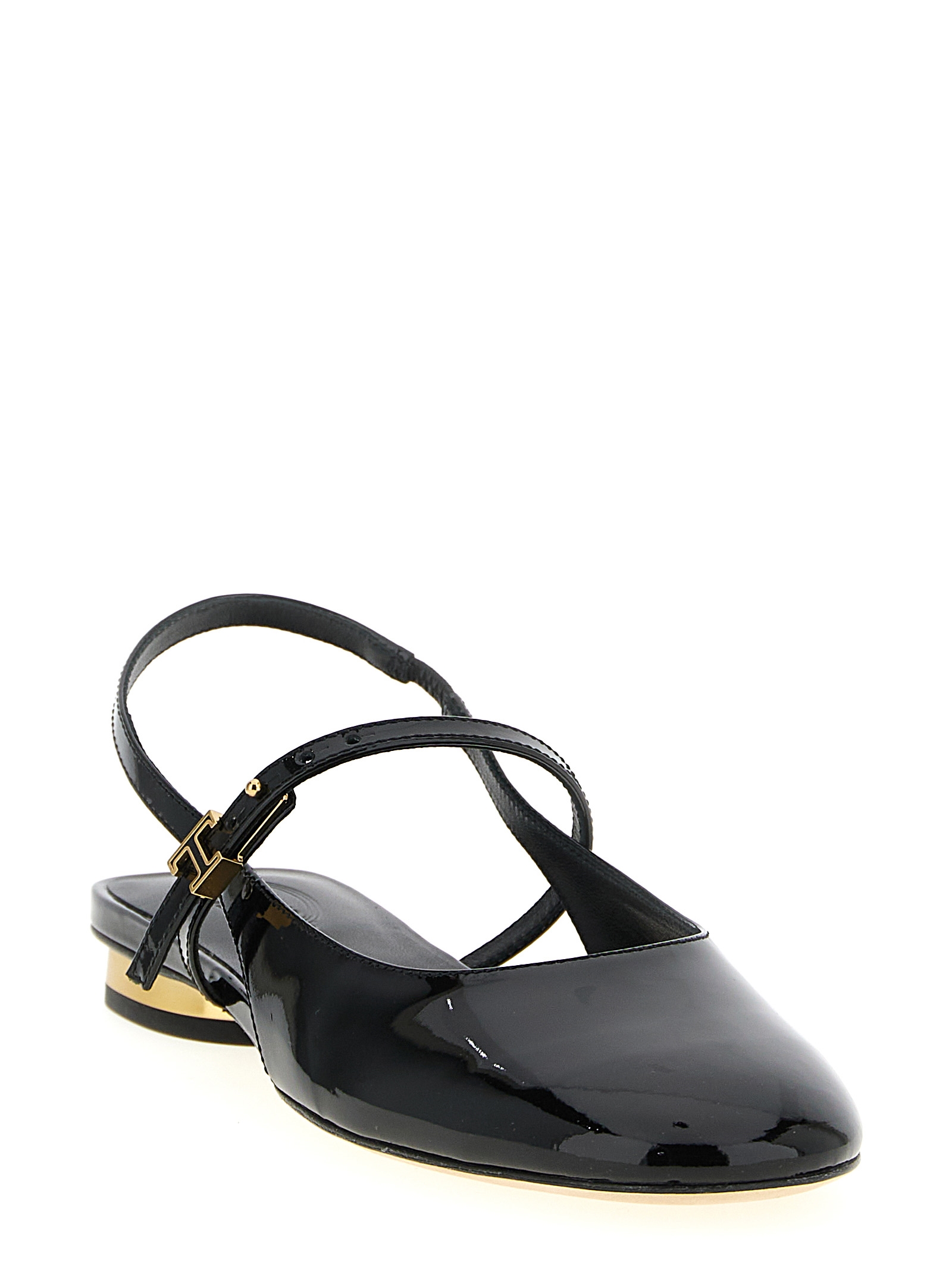 Балетки из лакированной кожи «Мэри Джейн» TOD'S, черный — фото 2