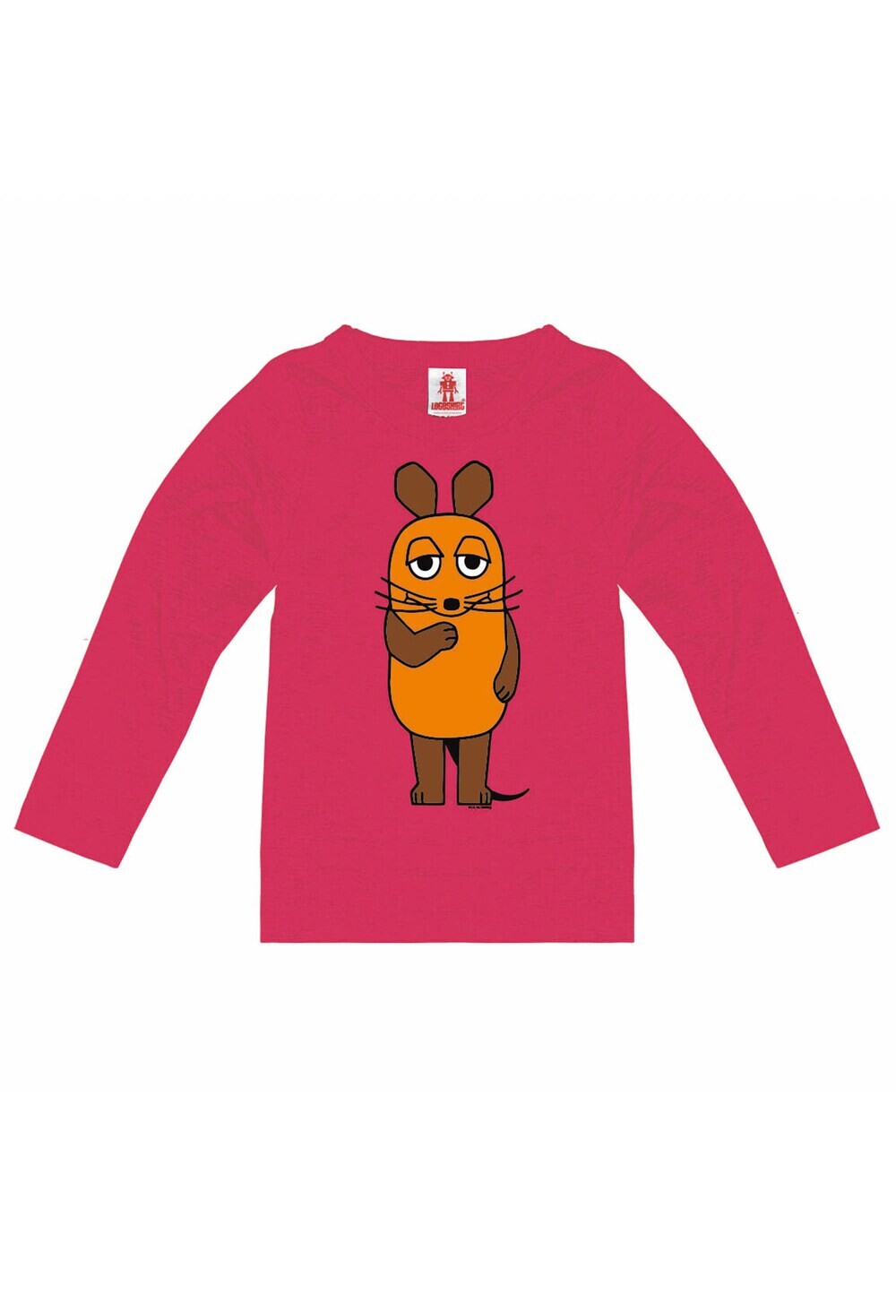

Толстовка Logoshirt Die Sendung mit der Maus - Die Maus, розовый