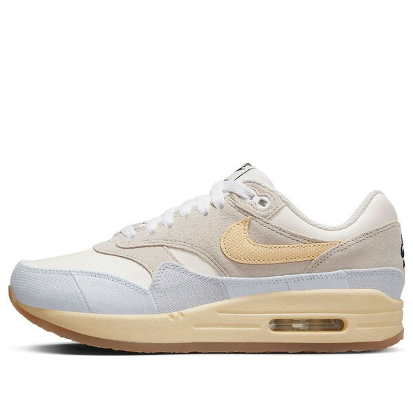 Кроссовки air max 1 '87 'crepe - light bone' Nike, белый