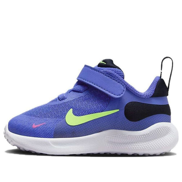 

Кроссовки revolution 7 'ultramarine lime blast' Nike, мультиколор