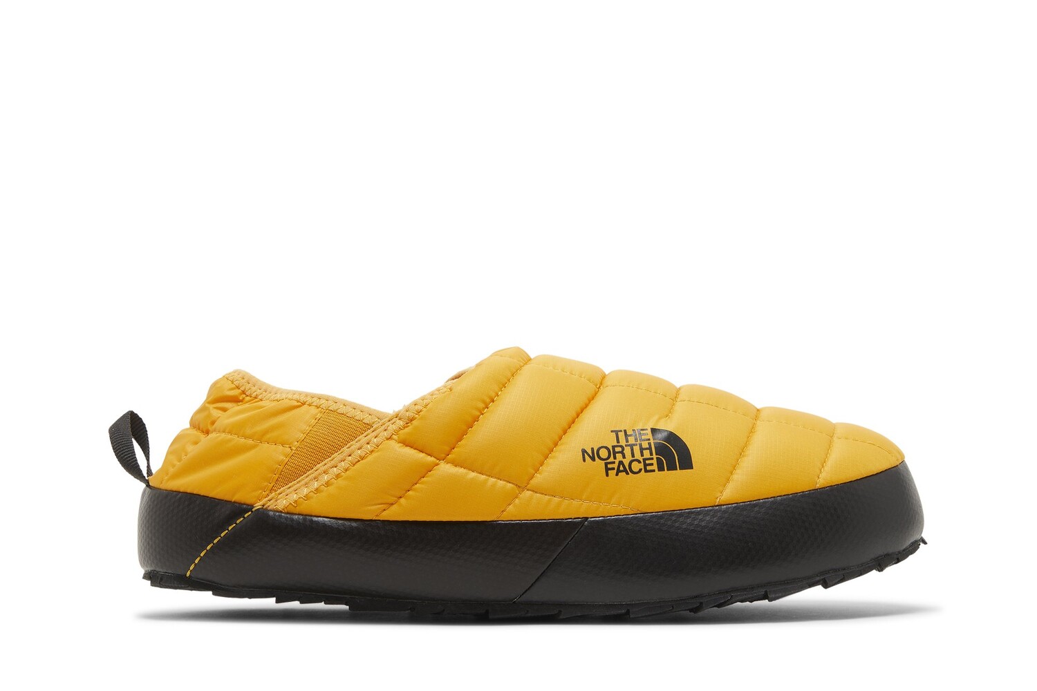 Женские ботинки The North Face Thermoball Traction Mule 5 короткие стеганые, желтый