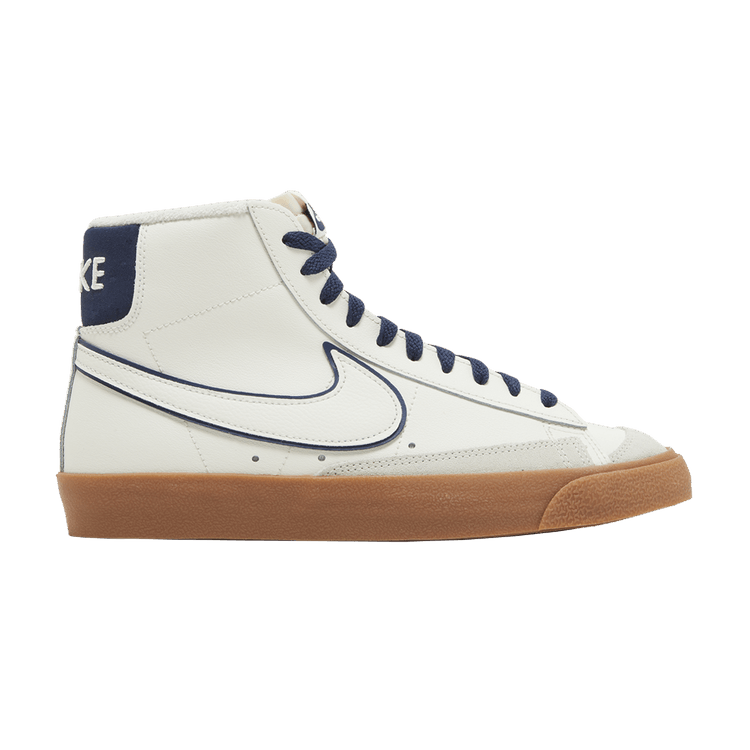 

Кроссовки Nike Blazer Mid '77 Premium 'Sail Navy Gum', белый