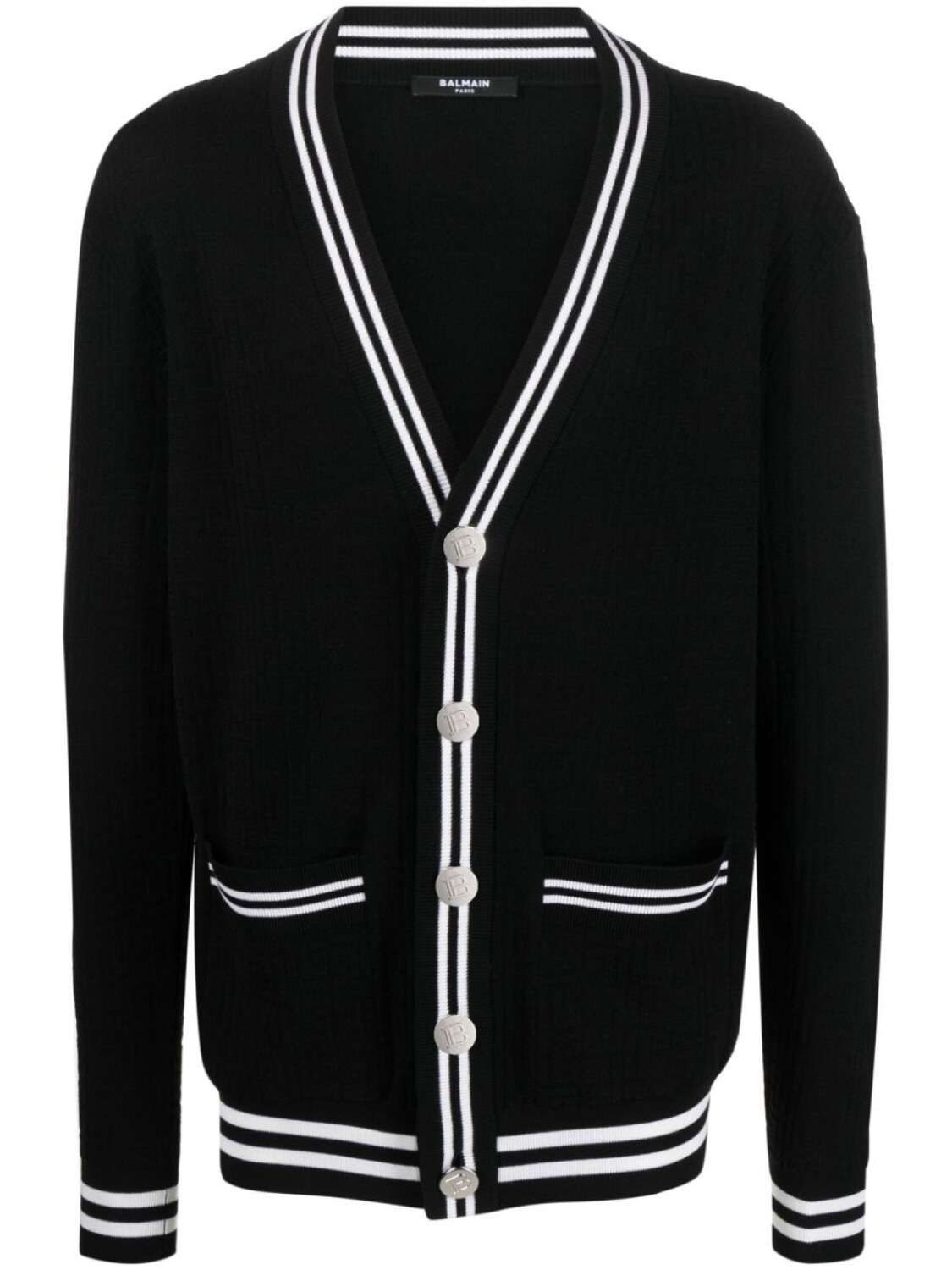 

Balmain кардиган с V-образным вырезом, черный