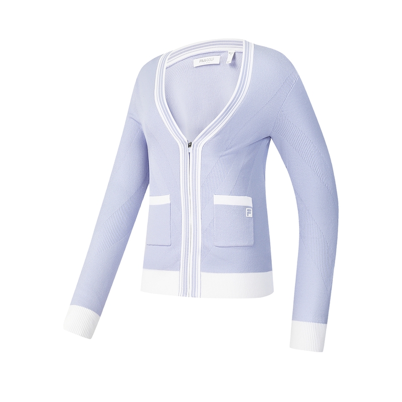 

Футболка вязаная женская Konjac Purple FILA