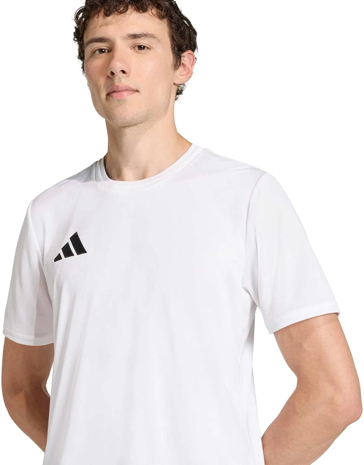 Футболка Adidas Entrada 26, White/White — фото 4