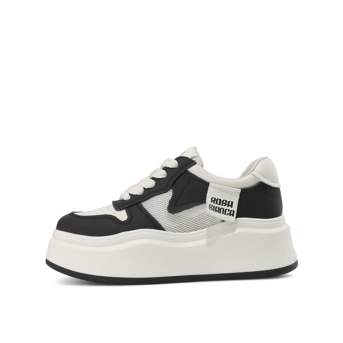 

Кроссовки rosa bianca Skateboarding Shoes Women's Low-top, белый/черный