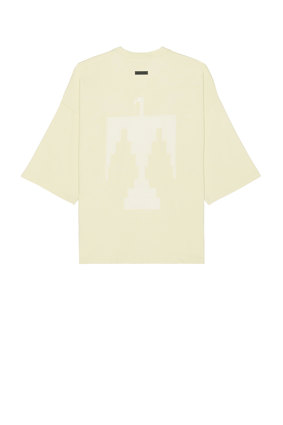 

Футболка Thunderbird Milano с вышивкой из вискозы Fear Of God, цвет Lemon Cream