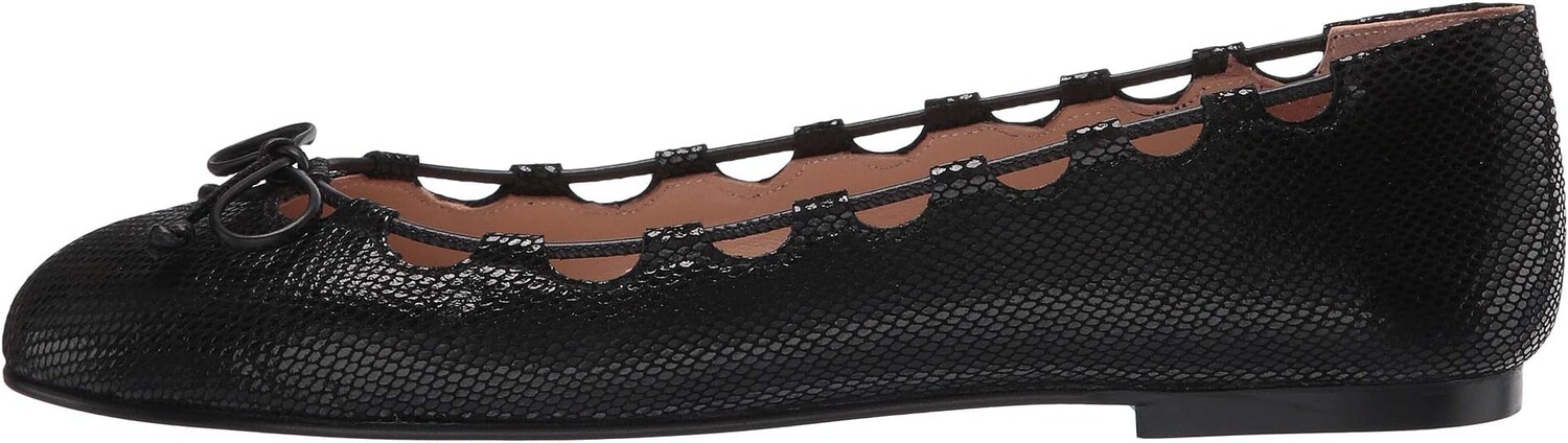 Балетки Nicky Hilton - Charlott French Sole, цвет Black Viper Print — фото 4