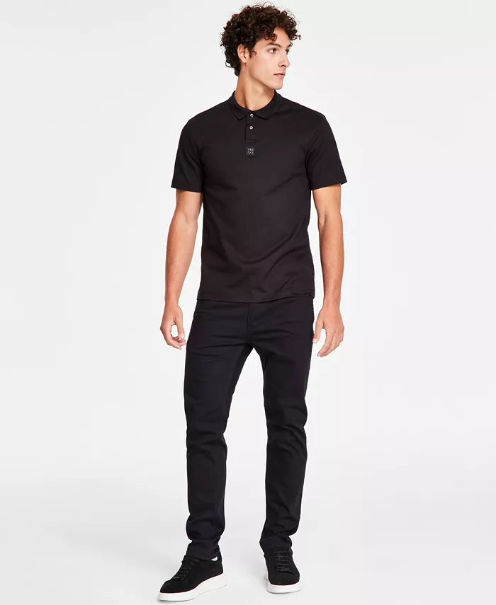

Мужская классическая поло Ralph Lauren Hugo Boss, черный