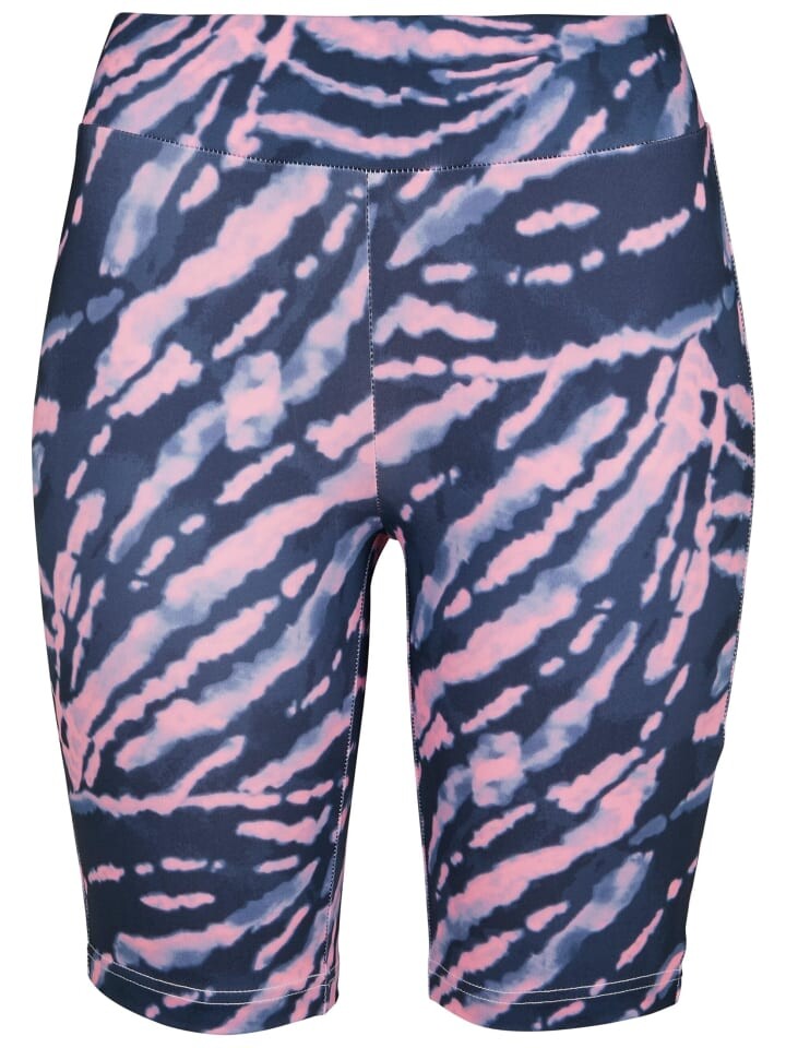 

Шорты Urban Classics Radlerhosen, цвет darkshadow/pink