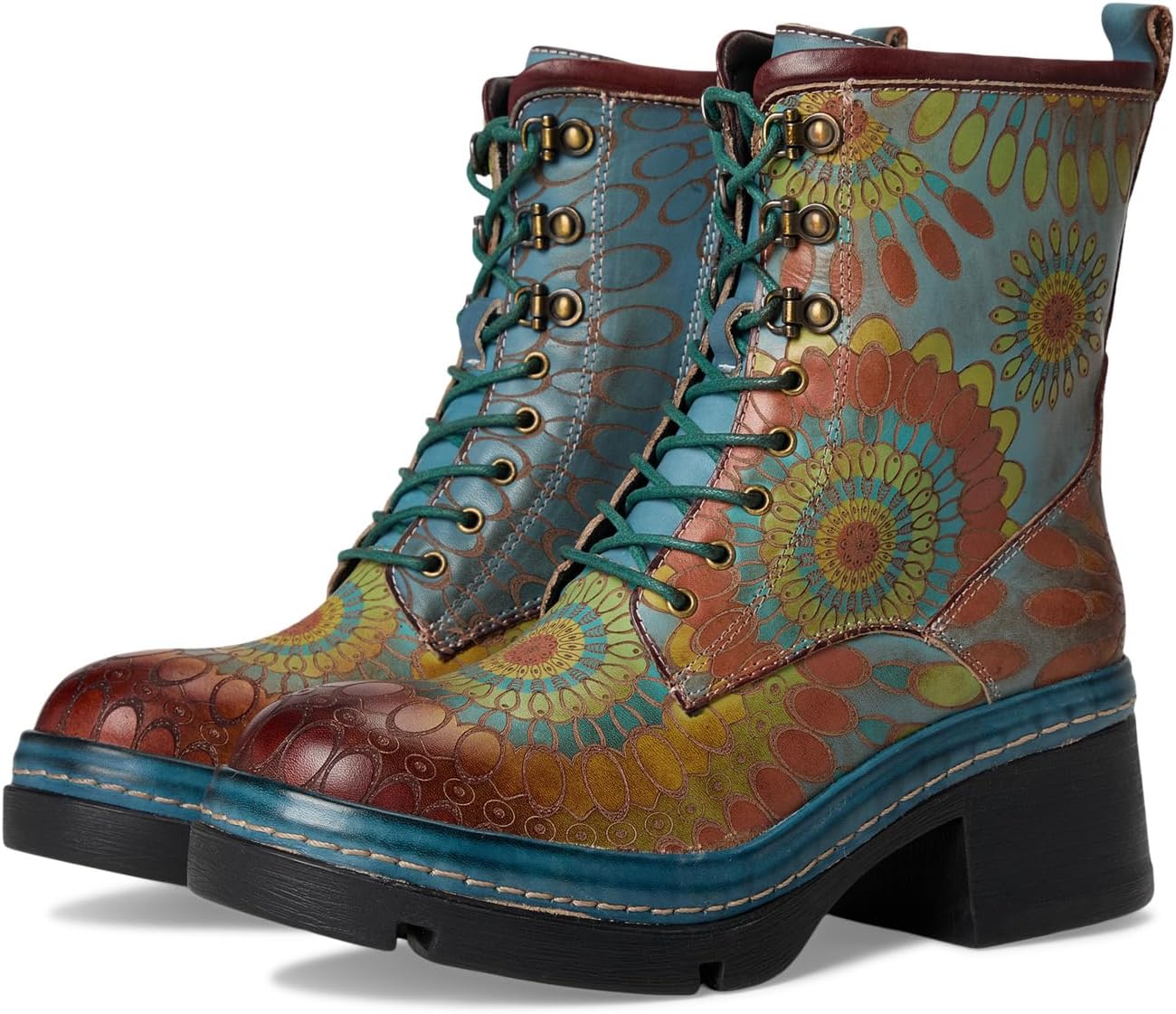 Ботинки L'Artiste by Spring Step Women's Carnivale, Blue Multi