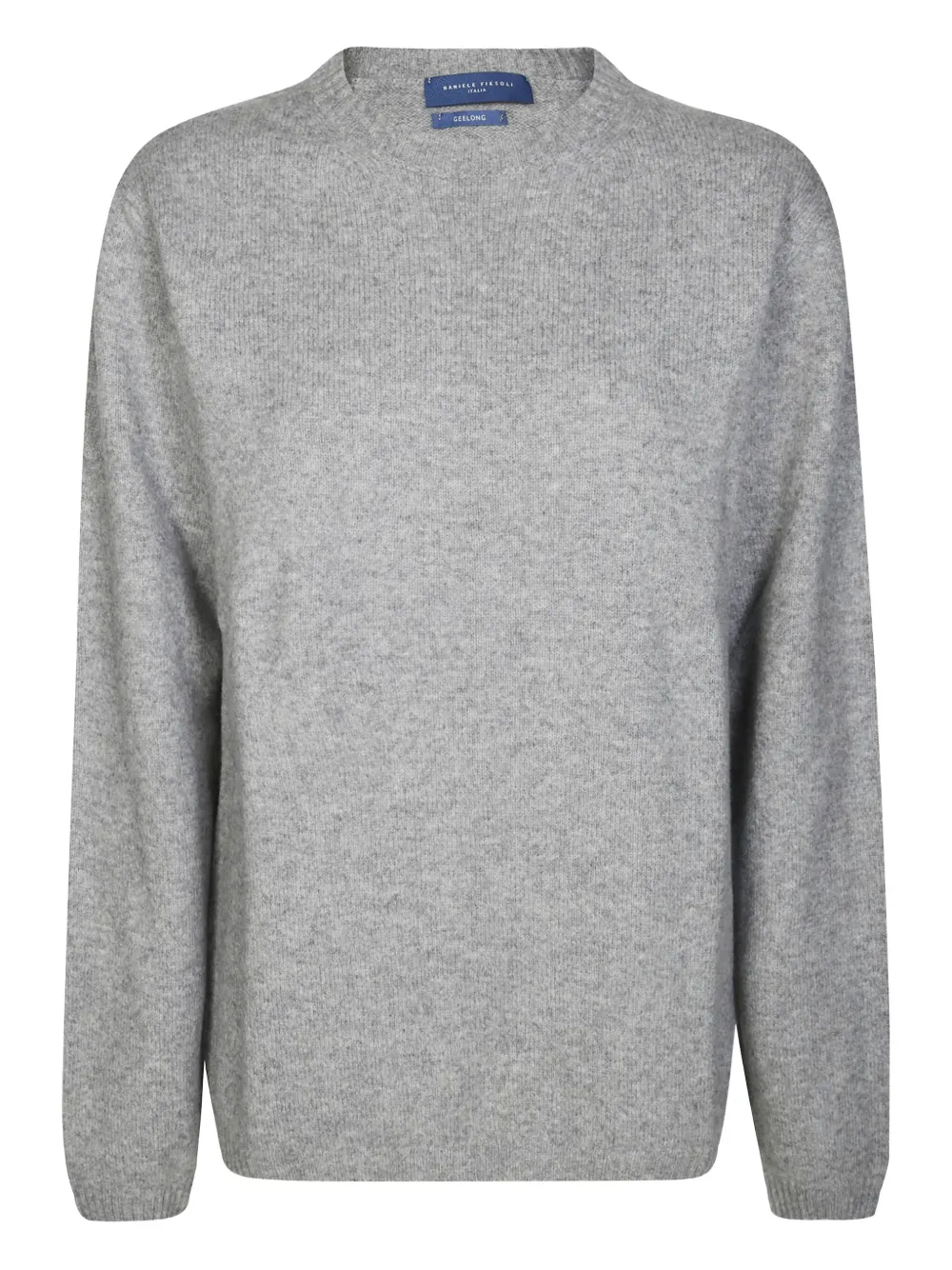 

Джемпер с длинными рукавами и круглым вырезом Daniele Fiesoli, серый