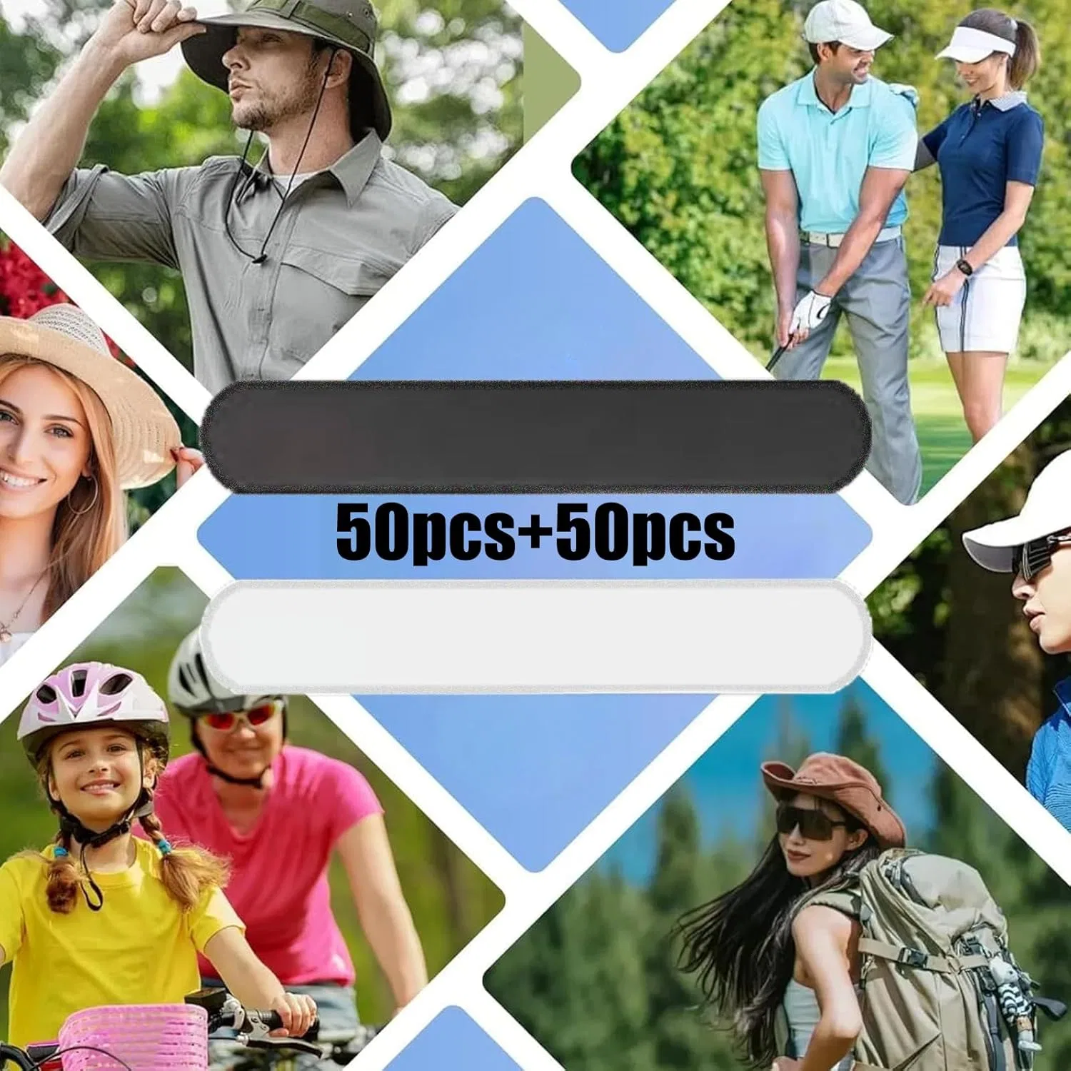 Дезодорант для головы Qisuw, 100 шт, белый — фото 2