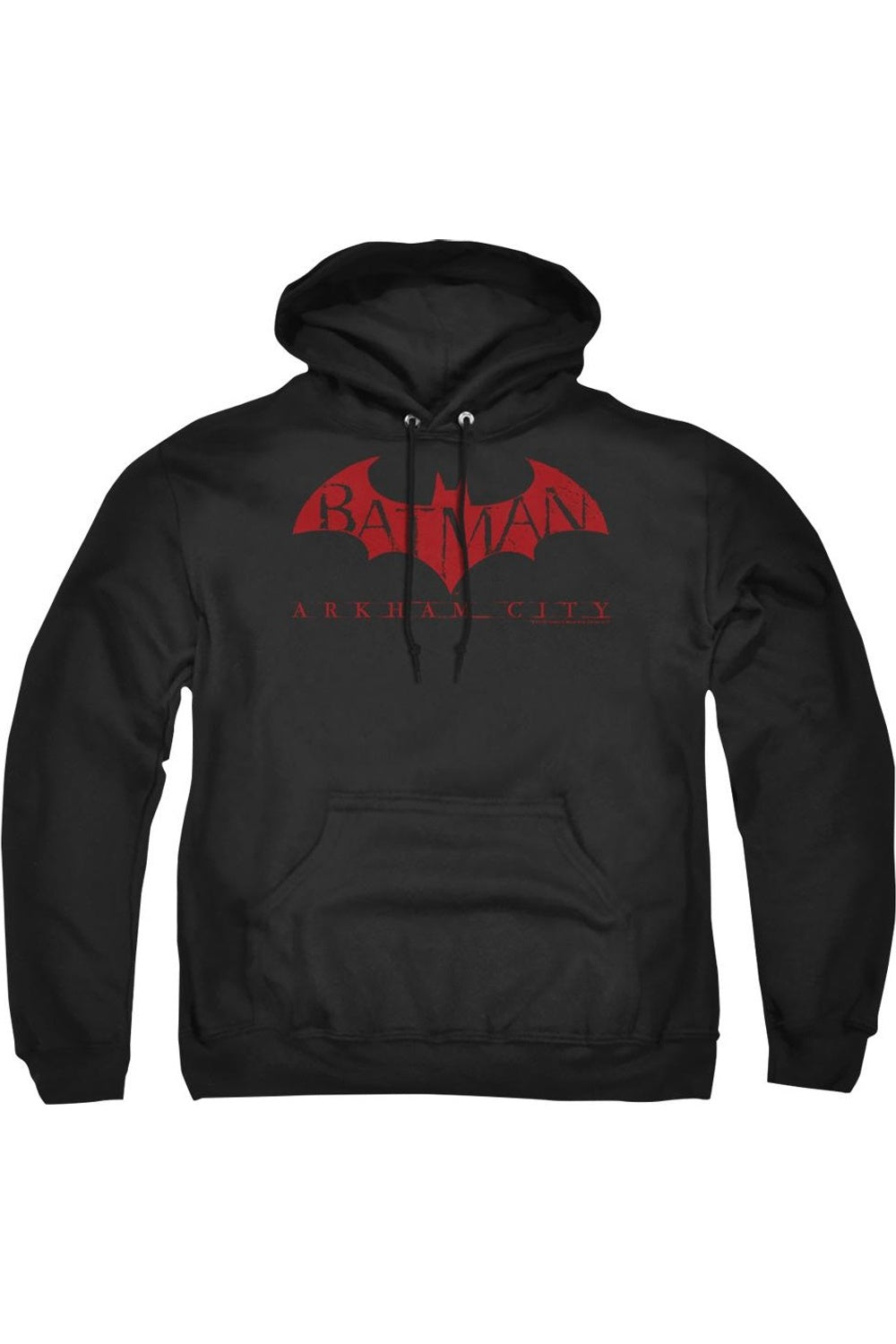

Толстовка с капюшоном Batman Arkham City Red Bat для взрослых Gildan