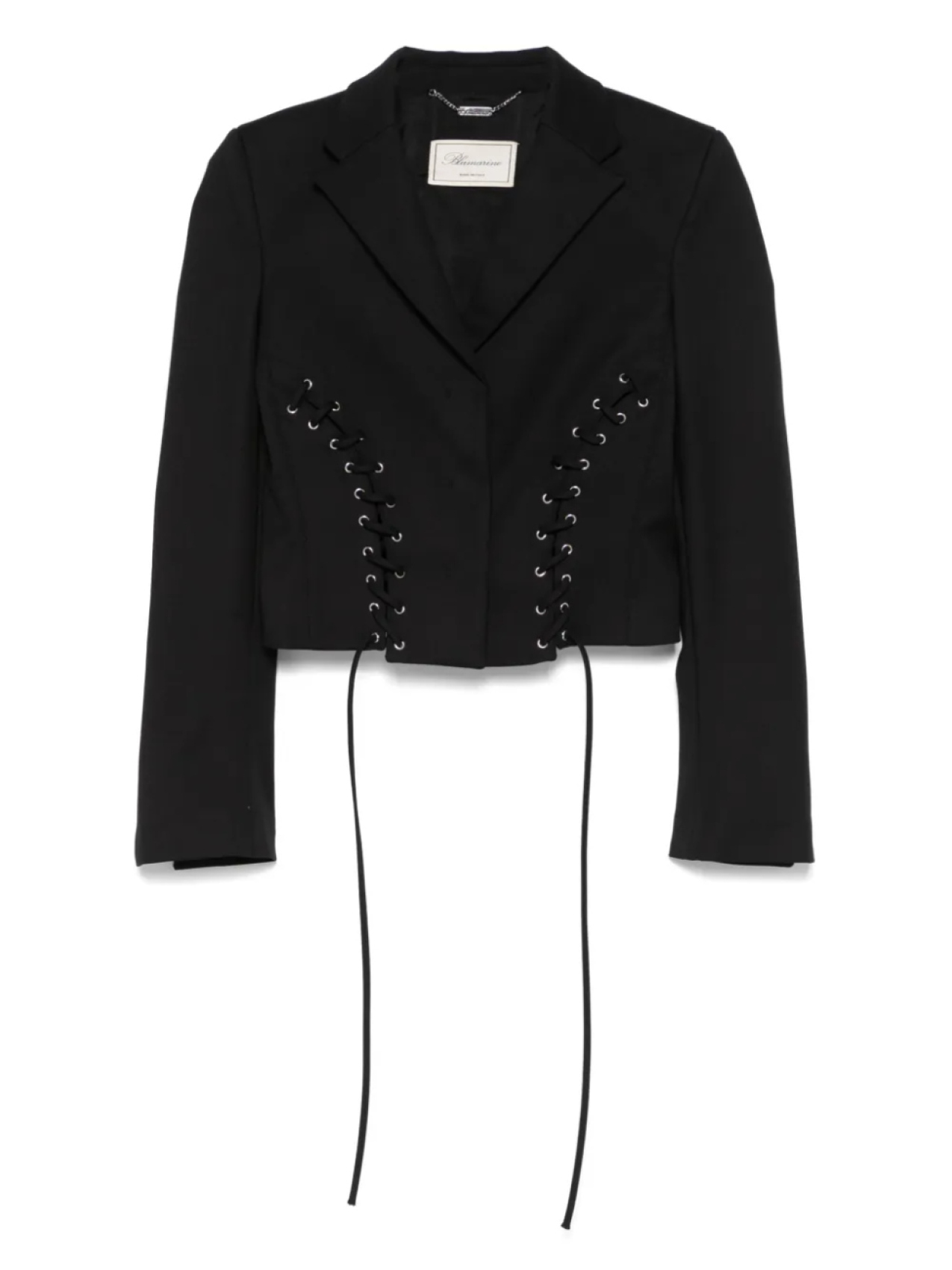 

Куртка со шнуровкой Blumarine, черный