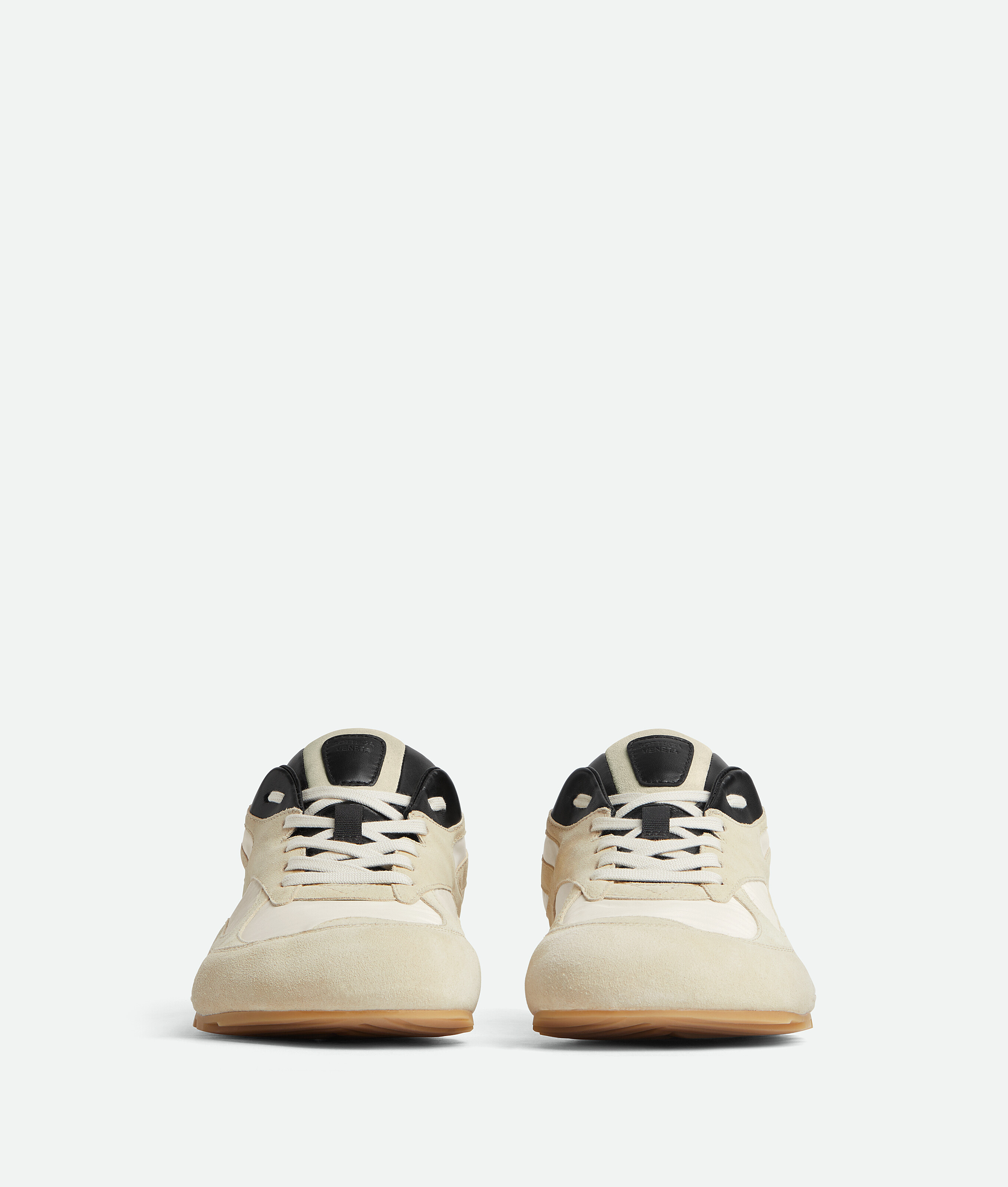 Orbit flash sneaker BOTTEGA VENETA, морская соль/черный — фото 3