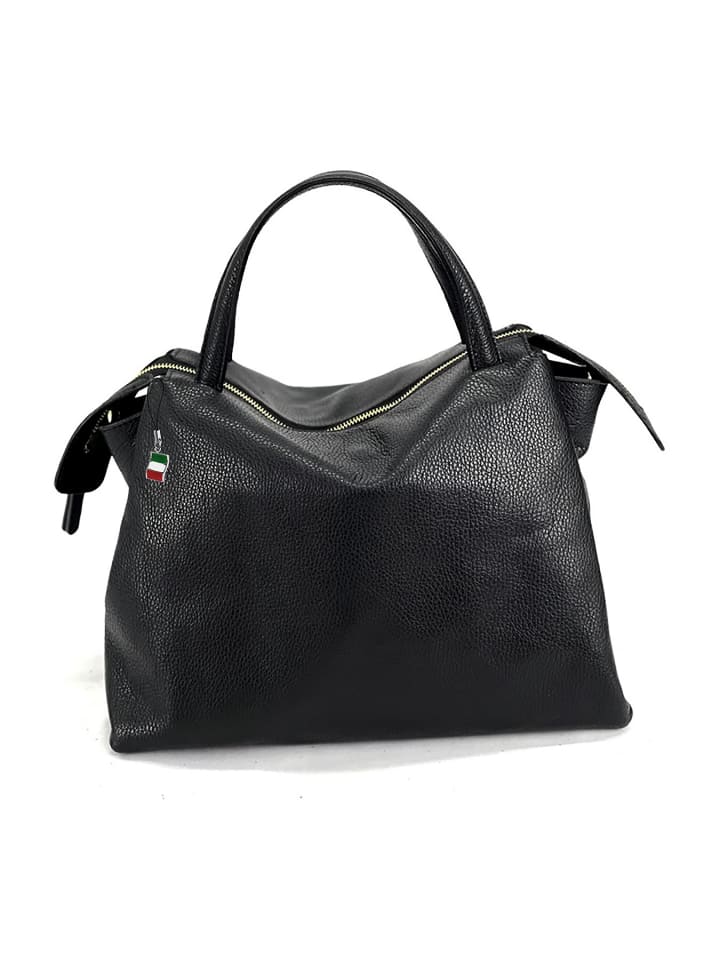 

Кожаная сумка через плечо Florence, черная, примерно 35 см Florence