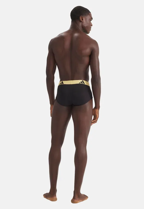 Трусы Adidas Sportswear 3Er pack active flex slip briefs, черный светло-серый — фото 3