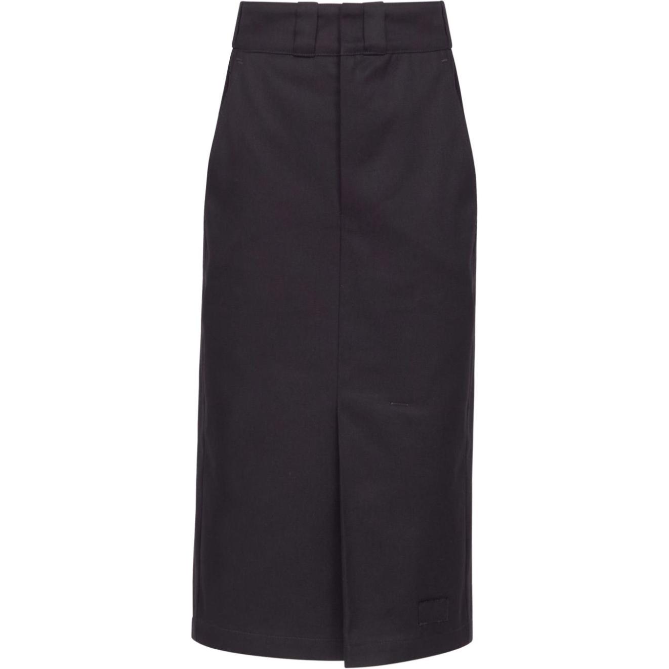 

Юбка миди с высокой талией Maison Margiela, темно-серый