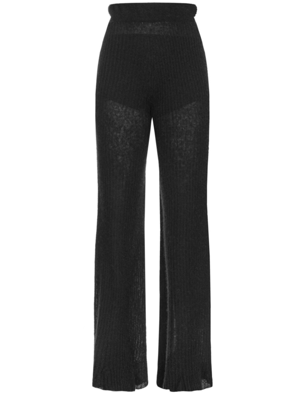 

PINKO брюки с завышенной талией, черный