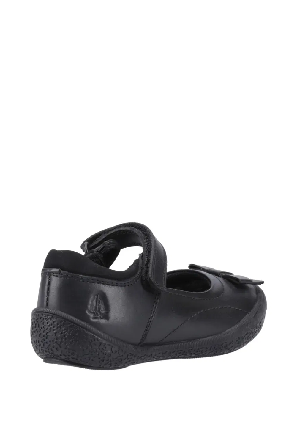 Туфли для девочек с бантом Hush Puppies, черный — фото 2