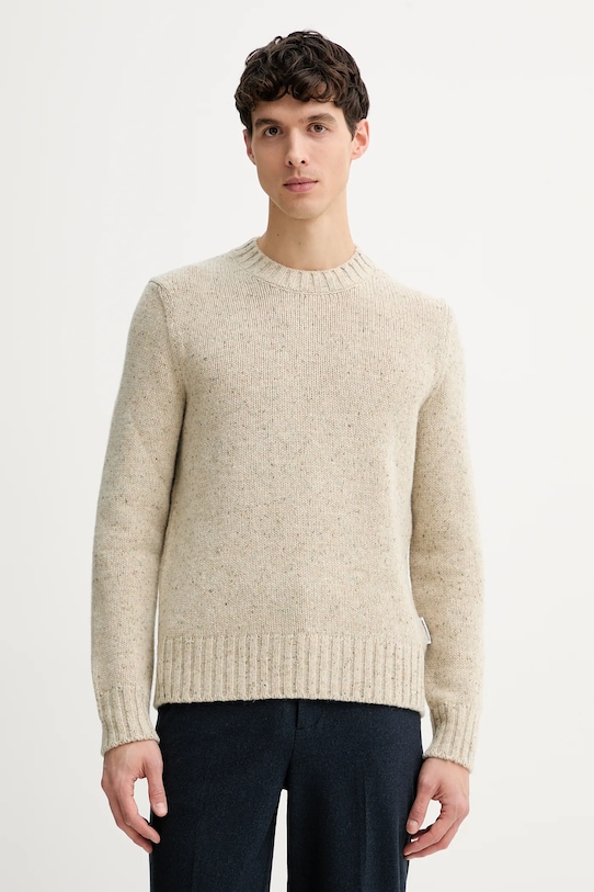 

Свитер из смесовой шерсти Marc O'Polo, бежевый