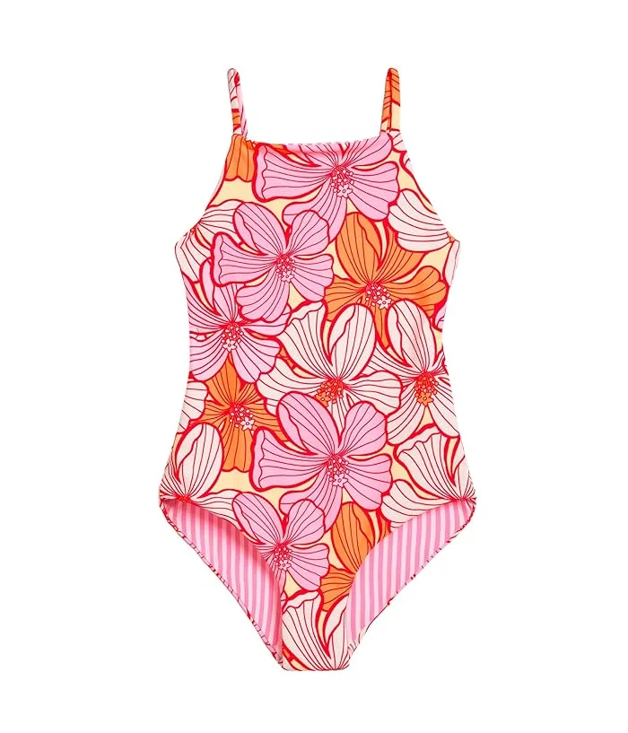 Купальник с принтом Retro Bloom Eagle Maaji Kids, Open Pink