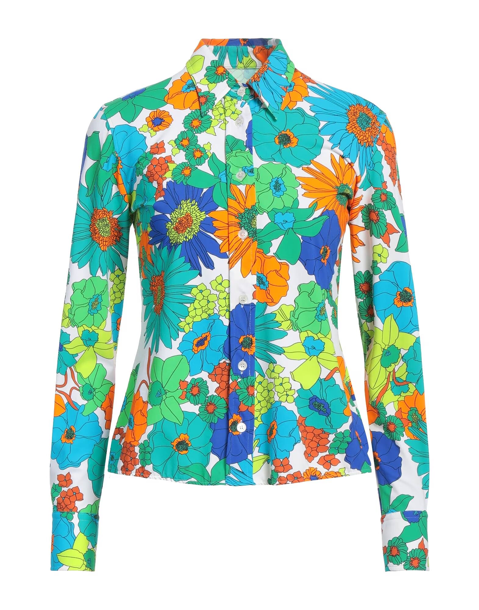 

Рубашка Caliban, лазурный