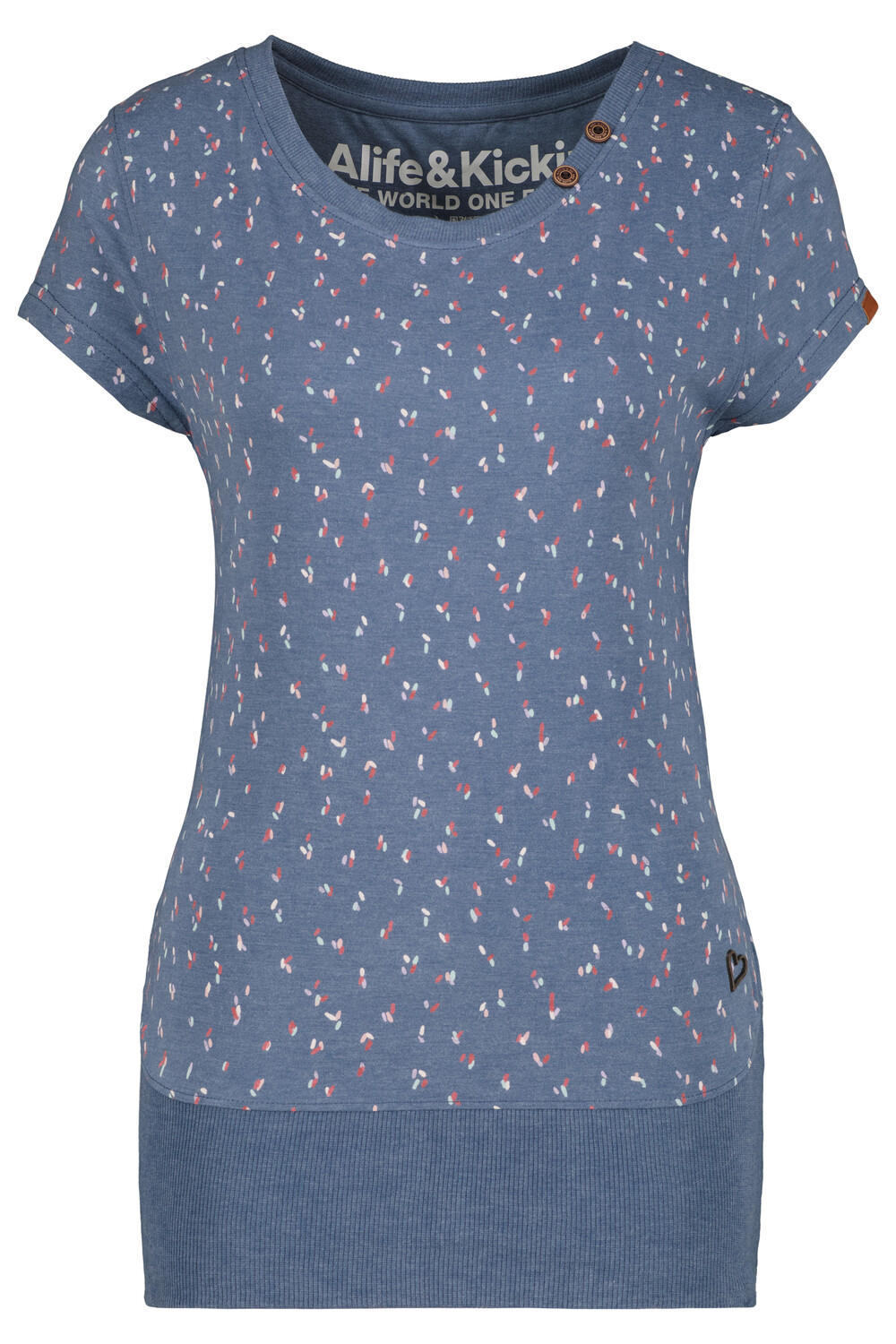 

Футболка alife and kickin, CocoAK B, цвет nightblue melange