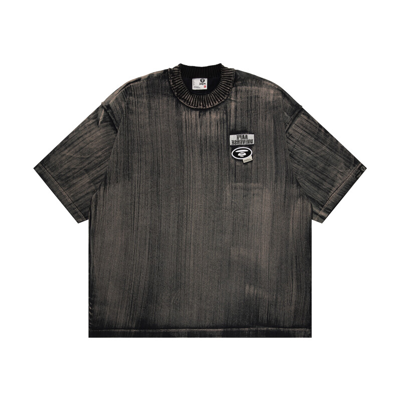 

Футболка мужская черная Aape, черный