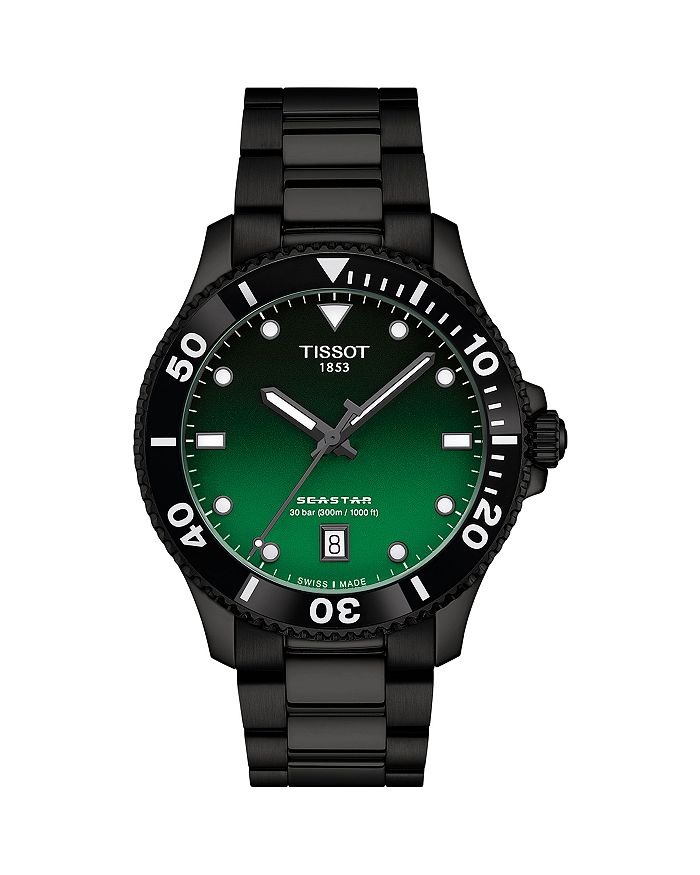 

Часы Seastar 1000, 40 мм Tissot, черный